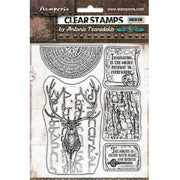 STAMPERIA Clear Stamp MAGIC FOREST DEER WTK170